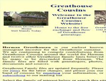 Tablet Screenshot of greathousecousins.com